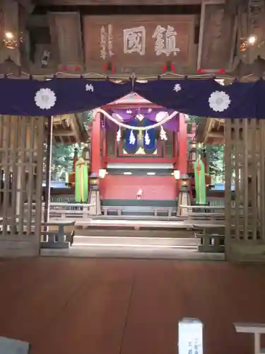 河口浅間神社の本殿