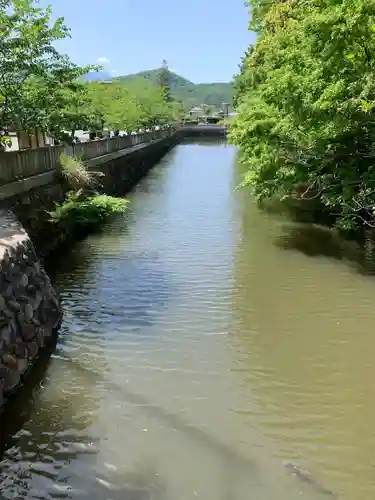 武田神社の庭園