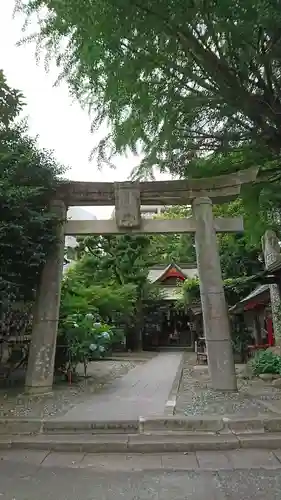 手取天満宮の鳥居