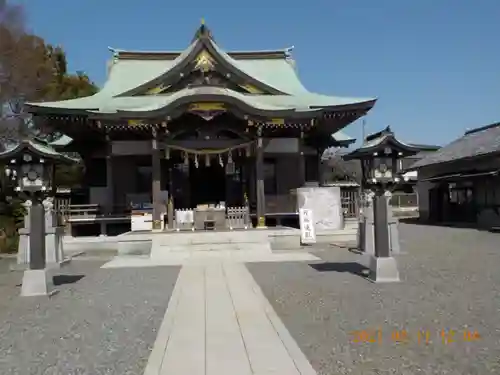 龍口明神社の本殿・本堂