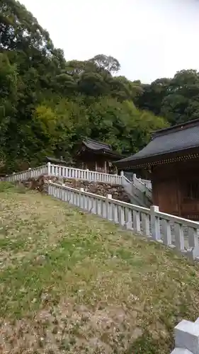 伊波乃西神社の本殿