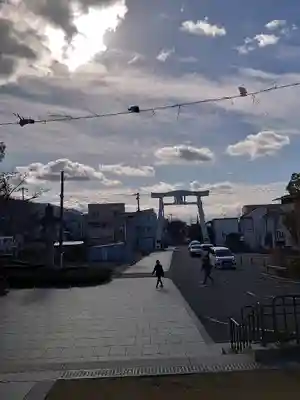 石切劔箭神社の鳥居