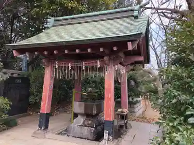 芝東照宮の手水舎