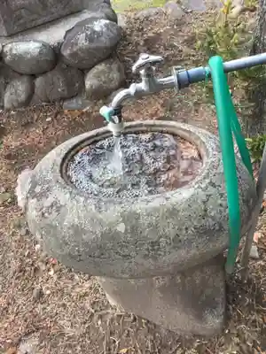 太部古天神社の手水舎