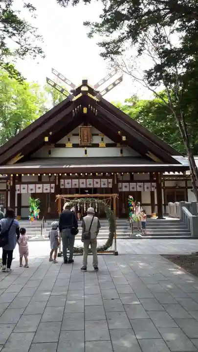 新琴似神社の本殿・本堂