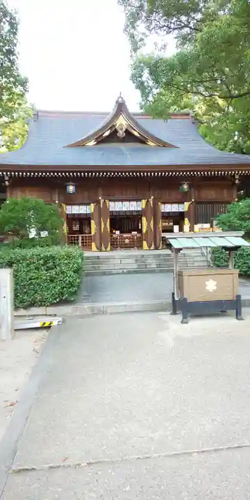 若宮八幡社の本殿・本堂