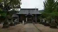 與止日女神社の本殿・本堂