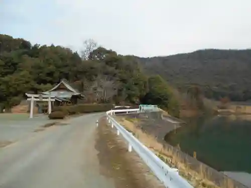 遠山神社の周辺