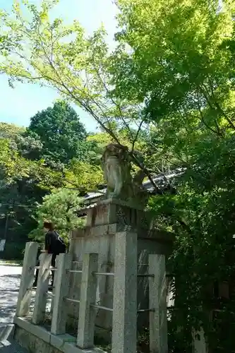 磐手杜神社の狛犬