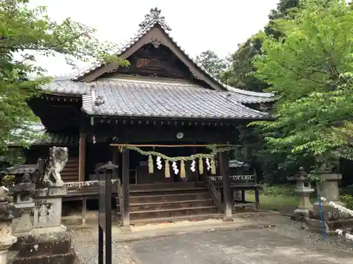 曽許乃御立神社の本殿