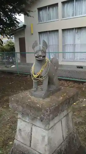 大嶋稲荷神社の狛犬