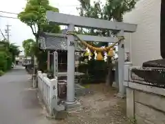 高田神明宮の鳥居