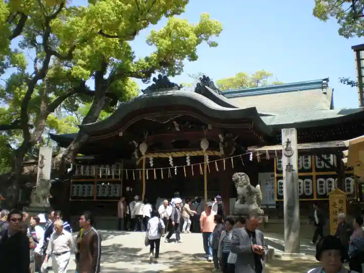 石切劔箭神社の本殿・本堂