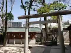 松戸神社の鳥居