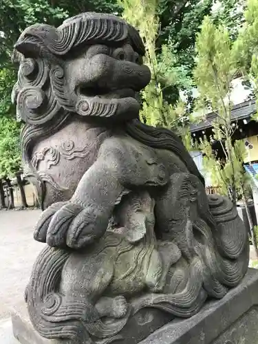 天祖神社の狛犬