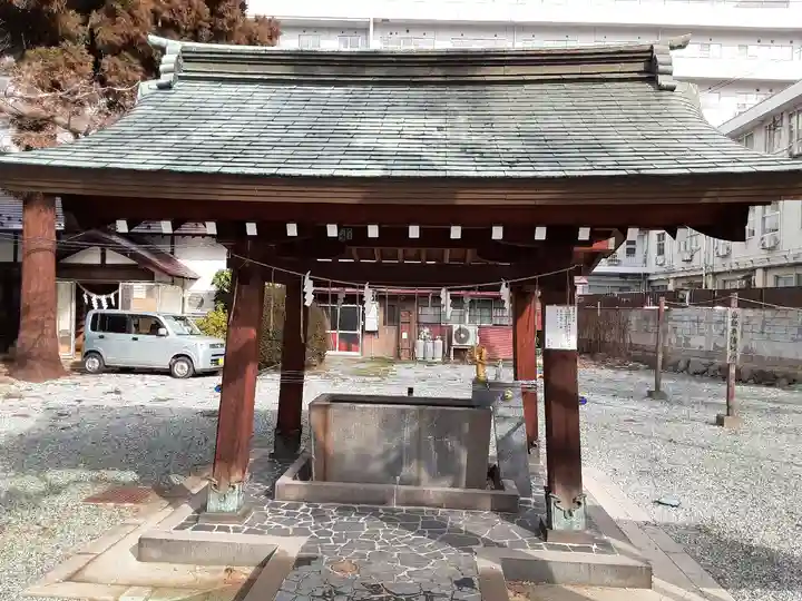 豊烈神社の手水舎