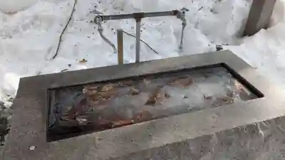 相馬神社の手水舎