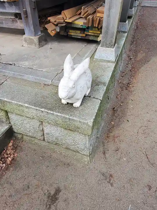 (下館)羽黒神社の狛犬
