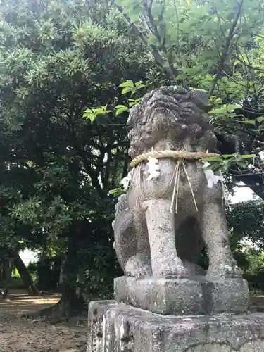 丹比神社の狛犬