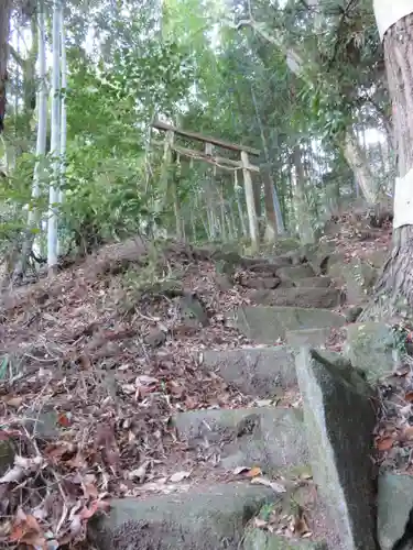 岩谷の滝大聖院の鳥居