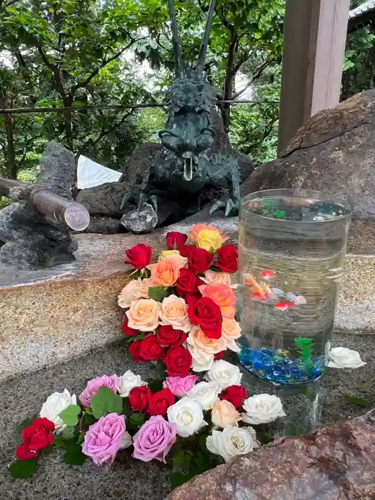 白山宮の手水舎