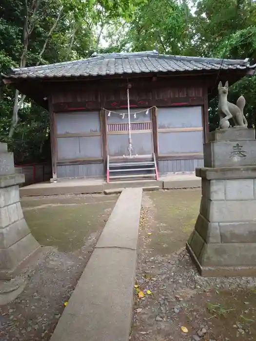 稲荷神社の本殿