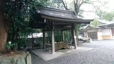 氷上姉子神社(熱田神宮摂社)の手水舎