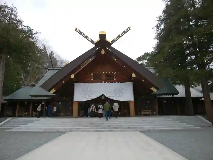北海道神宮の本殿・本堂