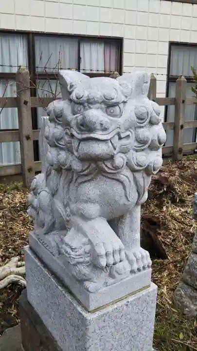 鎌ヶ谷八幡神社の狛犬