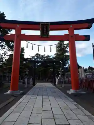 竹駒神社の鳥居