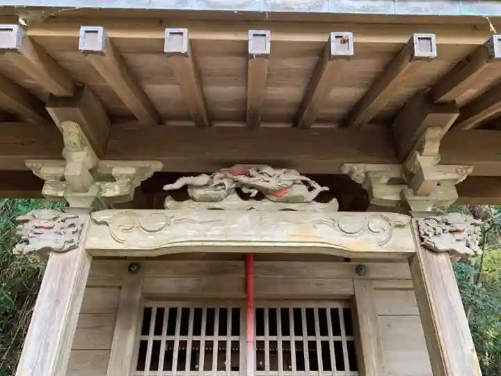 揚島天神社の芸術