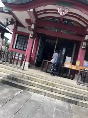 市谷亀岡八幡宮の本殿・本堂