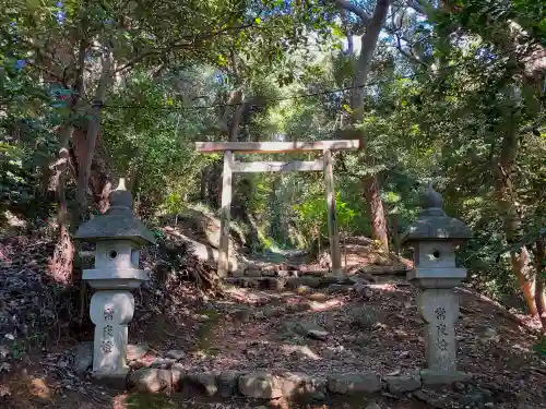 伊射波神社の鳥居