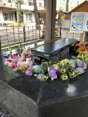 新琴似神社の手水