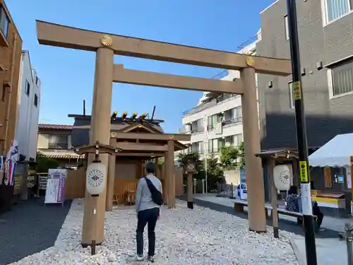 【閉業】小石川大神宮の鳥居