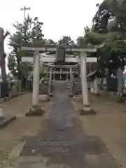 川圦神社の鳥居