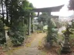 都々古別神社(馬場)の鳥居