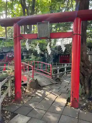 白石神社の鳥居