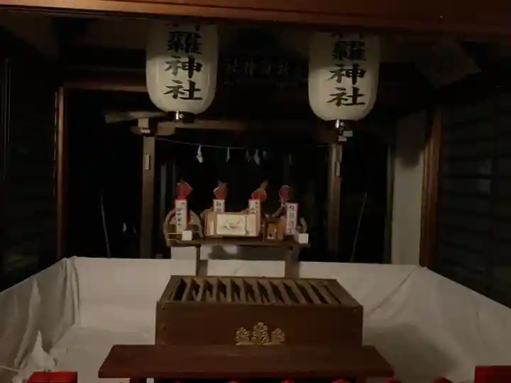 新羅神社の本殿・本堂