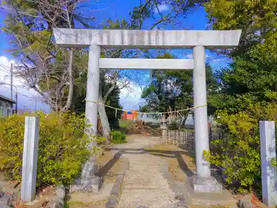 姥ヶ森社の鳥居