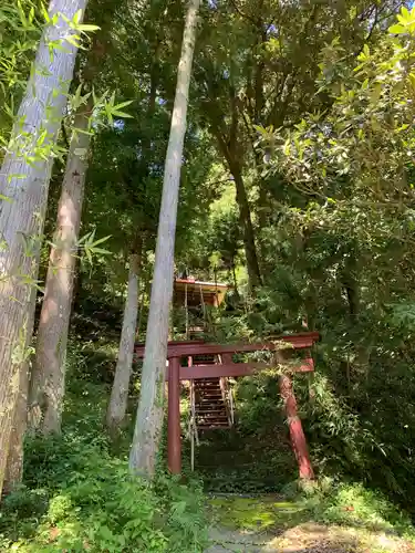 十二所大明神の鳥居