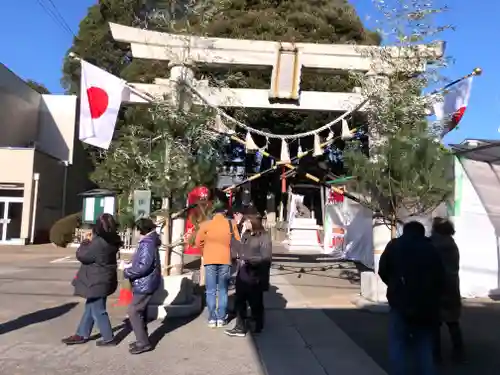 金ヶ作熊野神社の鳥居