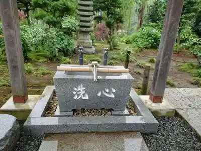 米倉寺の手水舎