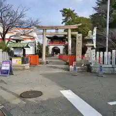 荒井神社の鳥居