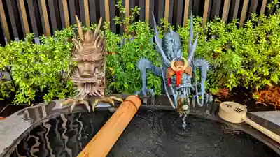 駒込妙義神社の手水舎