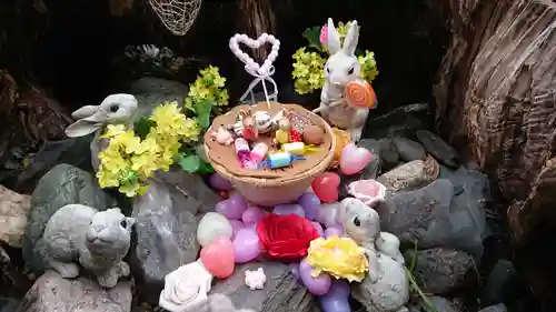 三輪神社の庭園