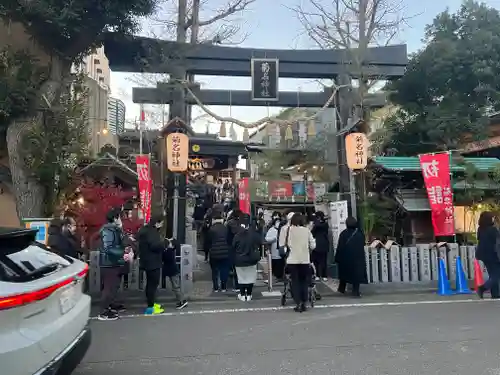 菊名神社の鳥居