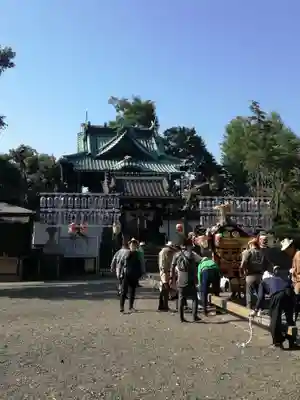 下総野田愛宕神社のお祭り