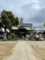 感田神社の本殿・本堂