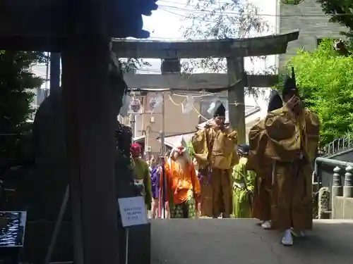 海南神社のお祭り